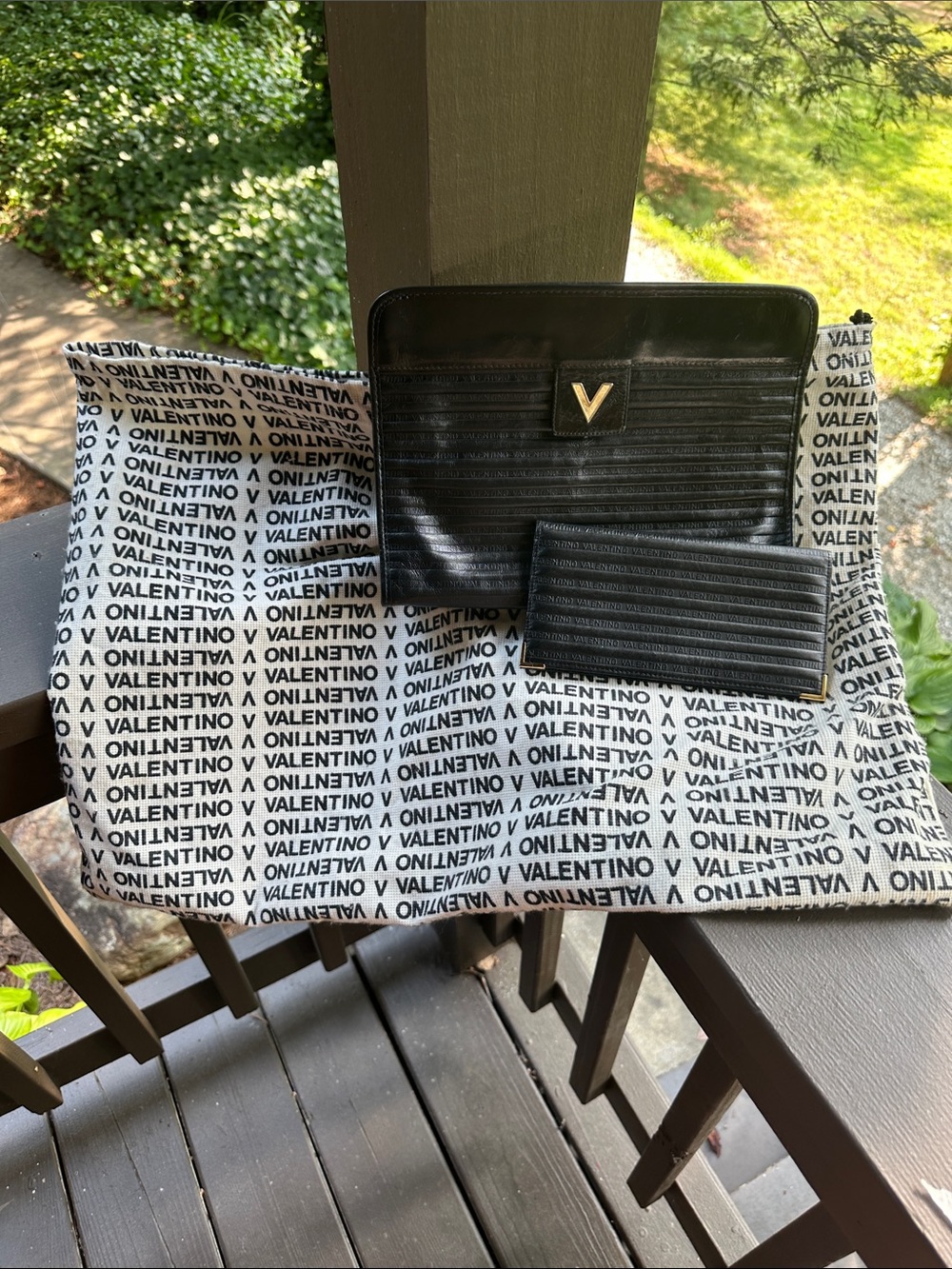 Valentino Clutch & Wallet Set